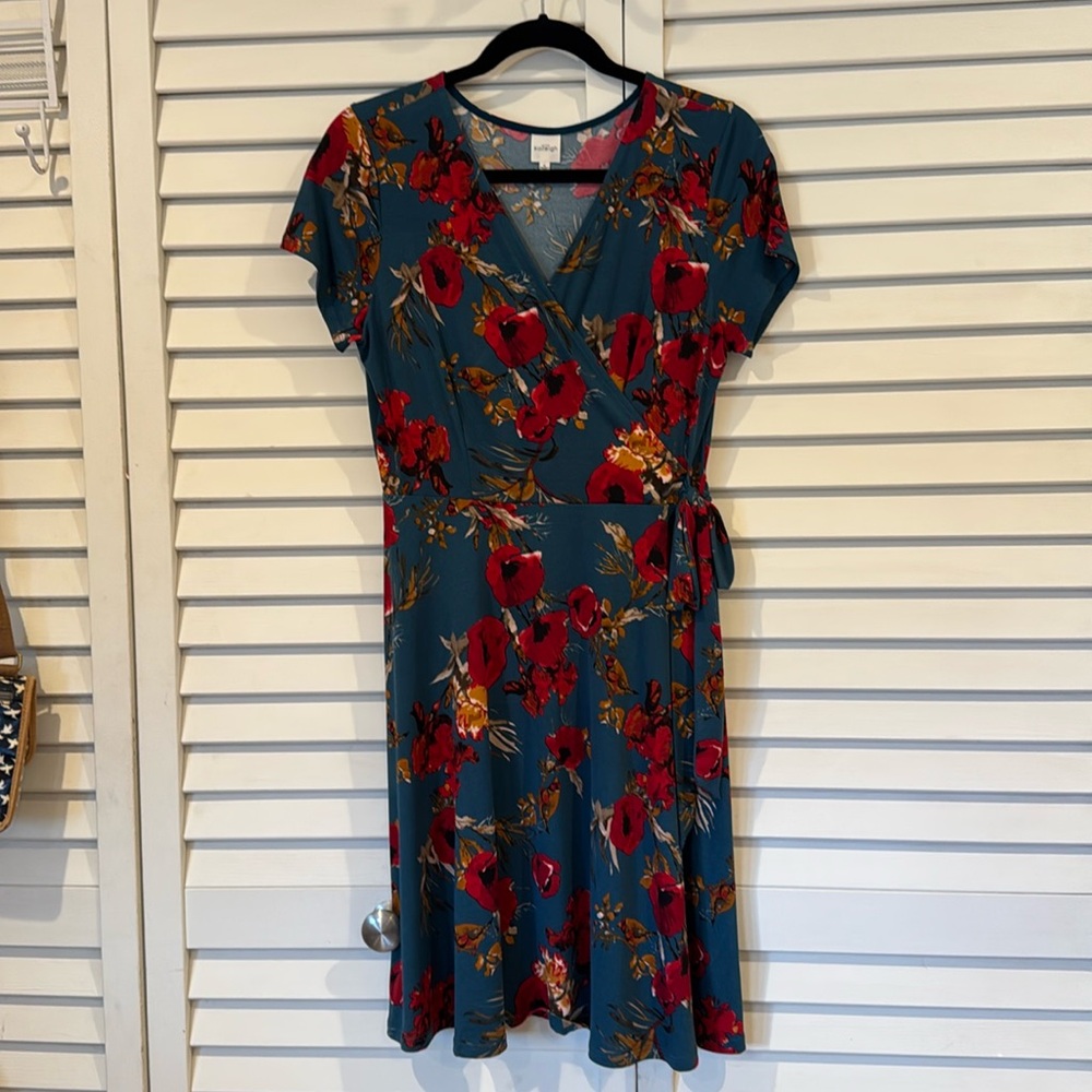 Beautiful Faux Wrap Dress